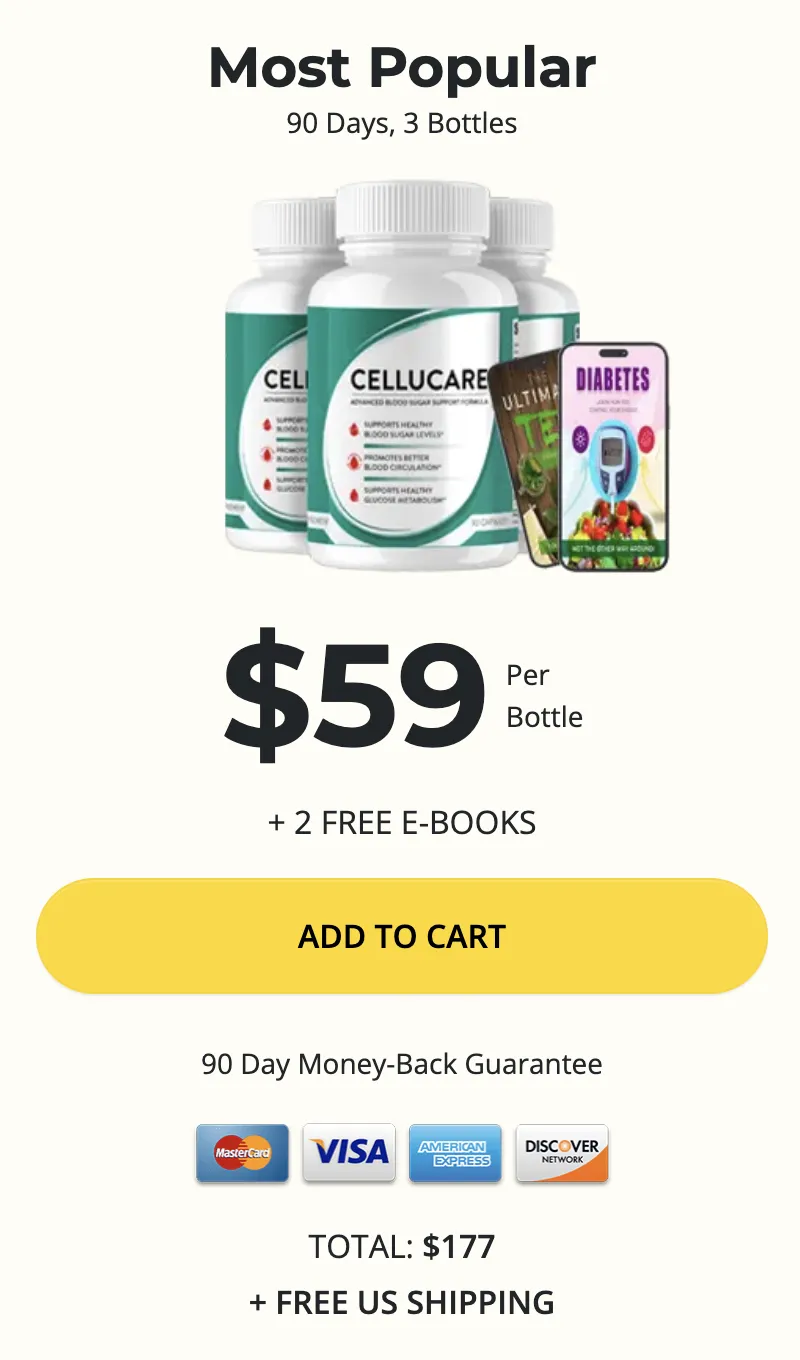 cellucare 3 Bottle Pricing