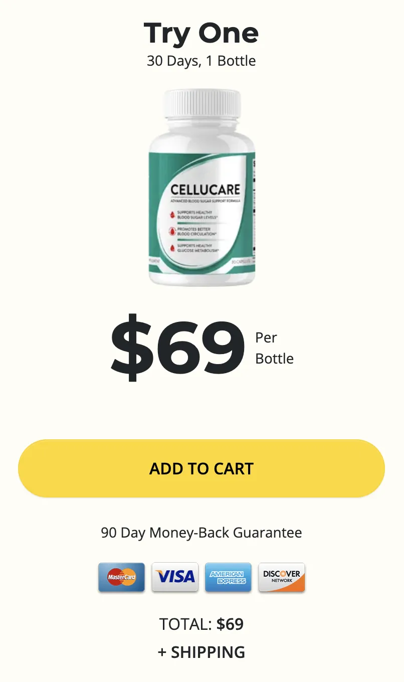 cellucare 1 Bottle Pricing